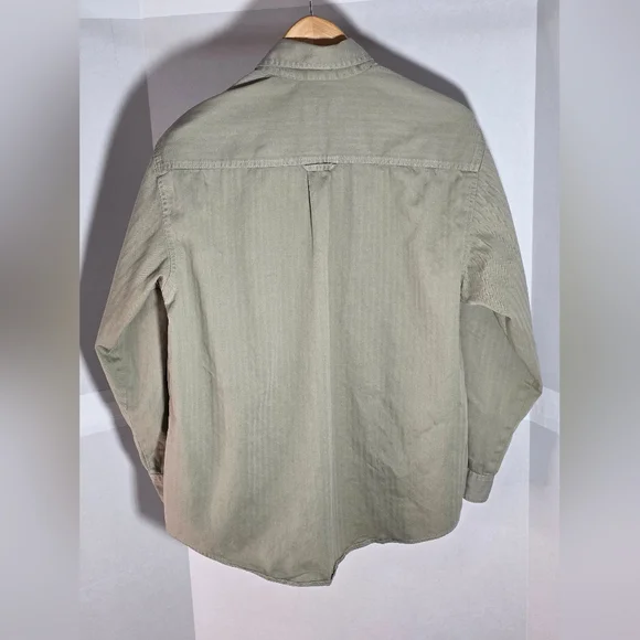 Vintage Green Bay Packers Men's Green Button Down Shirt - Picture 2 of 7